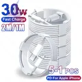 Câble de charge rapide pour Apple iPhone Apple iPhone 13 12 11 14 Pro Max Mini câble USB C X