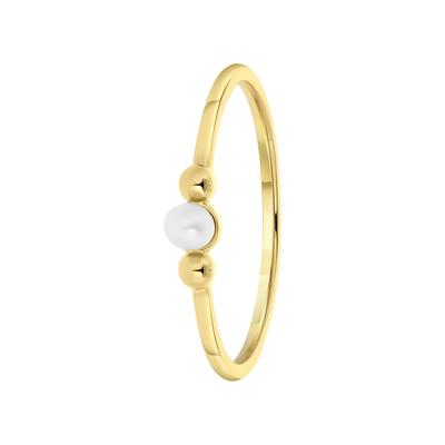 Lucardi - Ringe 925 Silber - goldfarbig Herrenschmuck 1 ct Damen (34.99 € / 1 ct) Image