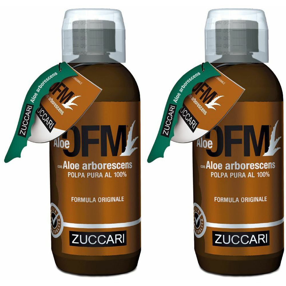 ZUCCARI Aloe OFM® Set da 2 2x500 ml Soluzione orale