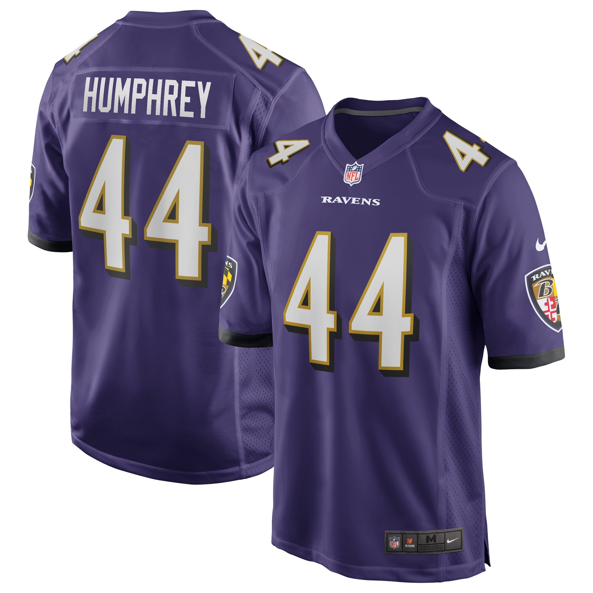 Baltimore Ravens Nike Game Heimtrikot - Lila - Marlon Humphrey - Herren Image