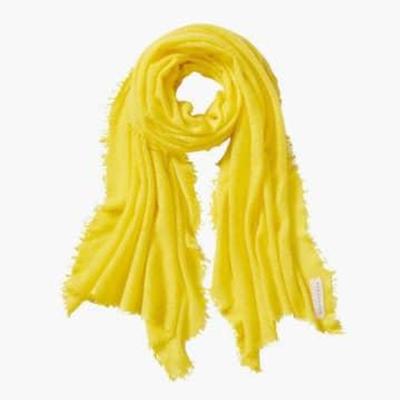Hand Felted Cashmere Soft Scarf Lemon + Gift - Yellow - PUR SCHOEN Scarves