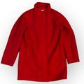 J. Crew Jackets & Coats | J.Crew City Coat Wool Blend Coat Red | Color: Red | Size: 10