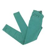 Levi's Jeans | Levi's Women's 535 Legging Skinny Jeans Size Juniors 1 Green Mid Rise Stretch | Color: Green | Size: 1j
