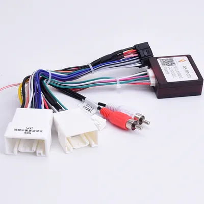 Car 16pin Radio Wiring Harness Canbus Box For Mitsubishi Outlander Pajero (2006-2013) Stereo Wire
