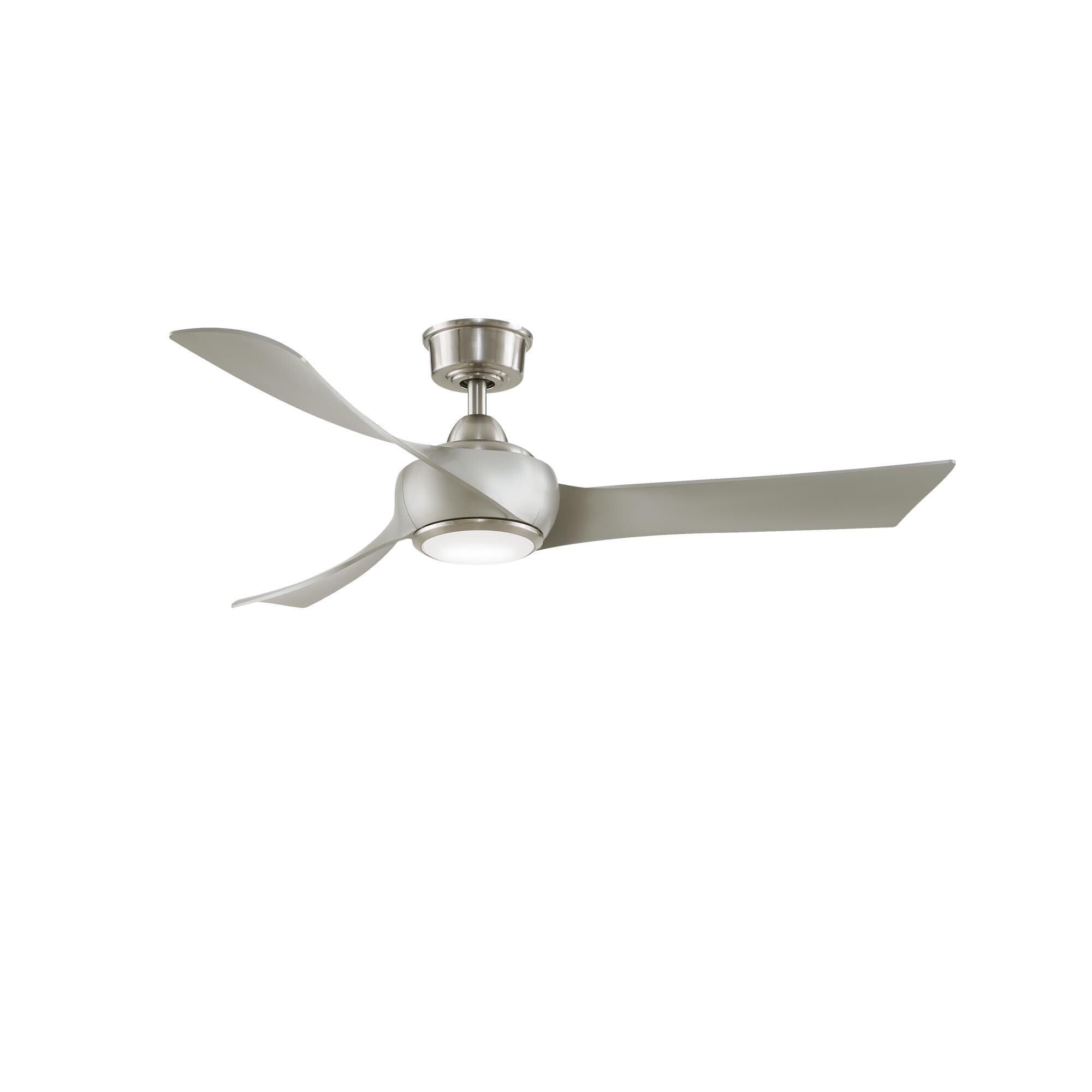 Fanimation Wrap Custom 52 Inch Ceiling Fan with Light Kit - FPD8530BN-52BN-LK