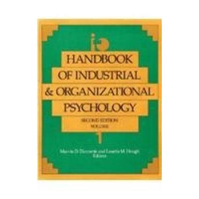 Handbook Of Industrial And Organizational Psychology Vol