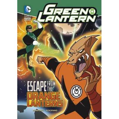 Escape From The Orange Lanterns Green Lantern