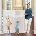 48 Extra Tall Baby Gates for Dogs Indoor 55 Wide Retractable Baby Gate Extra Tall Dog Gate for Stairs Retractable Dog Gate Extra Tall Pet Gate Tall Outdoor Retractable Gate Tall Retractable Pet Gate