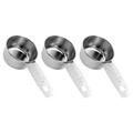 Stainless Steel Sauce Cup Baking Measuring Spoons 3 Pcs Ketchup Tomato Paste Butter Metal Bowls