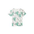 TOM TAILOR Jungen Kinder T-Shirt mit Dino-Muster, 34894 - Outlined Dino Allover, 104/110