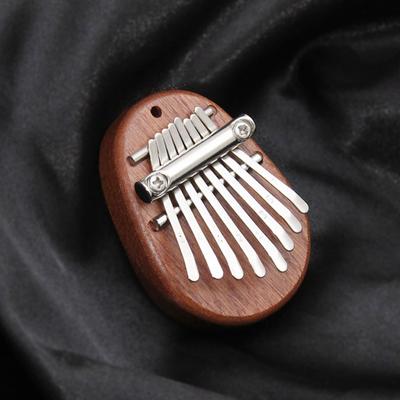 TEMU 8 Keys Mini Kalimba Finger Thumb Piano Marimba Music Gift For Beginners Music Lovers Players Eid Al-adha Mubarak