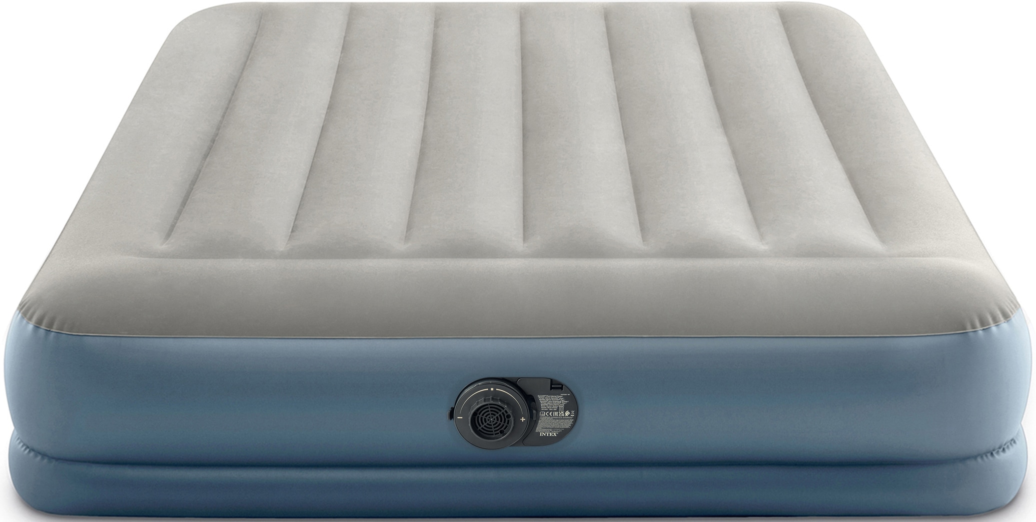 Luftbett INTEX "DuraBeam Mid-Rise" Gr. 152, grau, Luftbetten, Damen, B/H/L: 152cm x 30cm x 203cm, PVC, Viskose, B:152cm H:30cm L:203cm