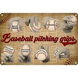 Puzzle 500 Pieces Baseball Pitching Grips Challenging Educational Toys Home Decor