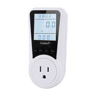 Electricity Usage Monitor, Watt Meter with Big LCD Display and Backlight - 1 Pack