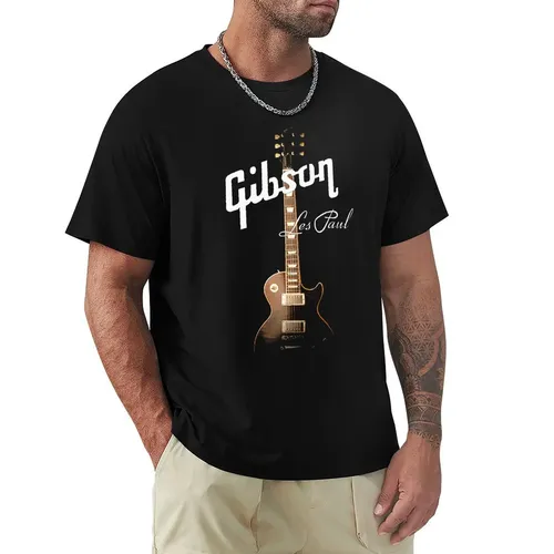 Coole Gibson Gitarre T-Shirts Grafik T-Shirt Herren Gibson T-Shirts Rock Grunge Musik Liebhaber