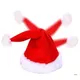 Bonnet Noël avec pompon chantant danse chapeau père Noël couvre-chef fête vacances d'hiver