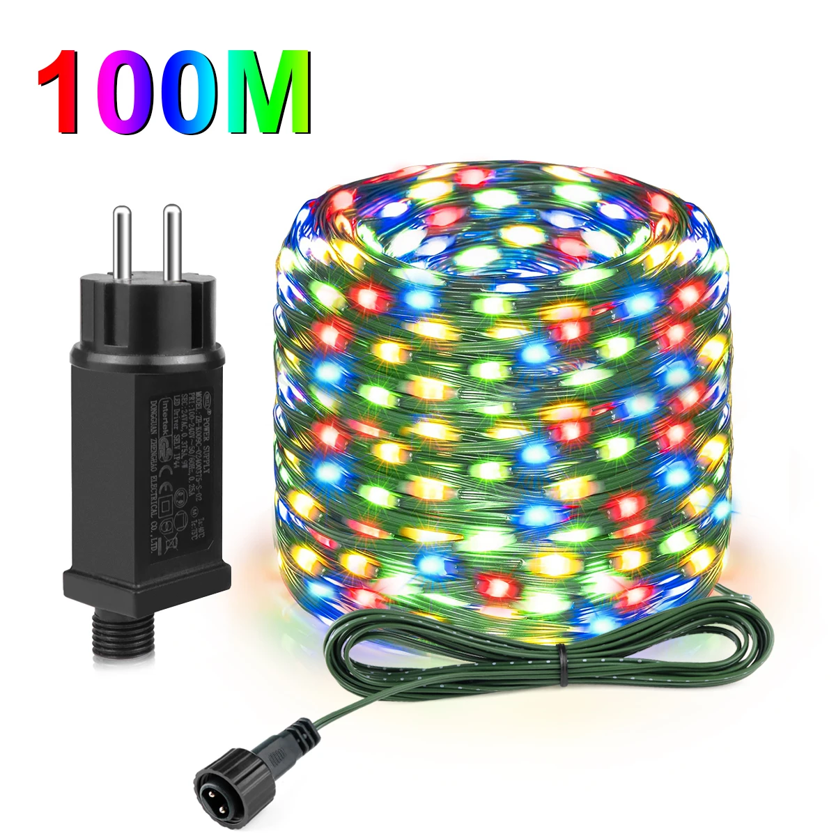 Verbesserte langlebige LED Leder Lichterketten String 8 Modi im Freien wasserdichte Weihnachts baum Girlande Garten Dekor Party Rasen Lampe
