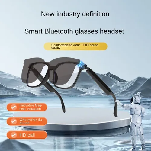 Original Bluetooth Brille Sport Fahren Bluetooth Sonnenbrille Wireless Bluetooth Headset Ohr haken