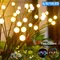 6/8/10 LED lampes de jardin solaires alimenté luciole lumières extérieure décoration de jardin