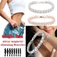 Bracelet en cristal pour femme or et argent rose bracelet de document perte de poids thérapie