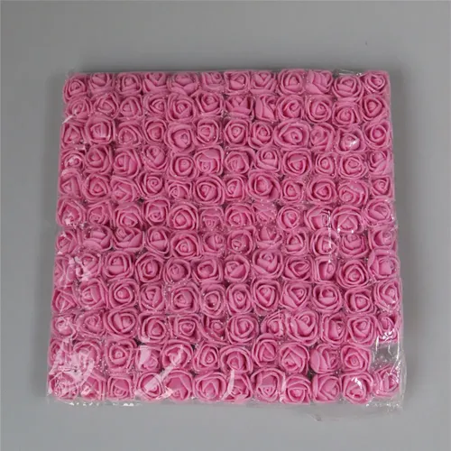 144 stücke 2 5 cm Teddybär von Schaum Rose künstliche Blumen DIY Geschenke Box Hochzeit dekorative
