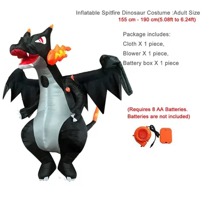 Dinosaurier aufblasbare Kostüme für Erwachsene Halloween Drachen Blow Up Anzug Drachen für Party Kostüm Anzug Image