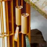 Bamboo Wind Chimes Set Wind Windchimes 8 Tone Rods Windchimes per giardino all'aperto Patio
