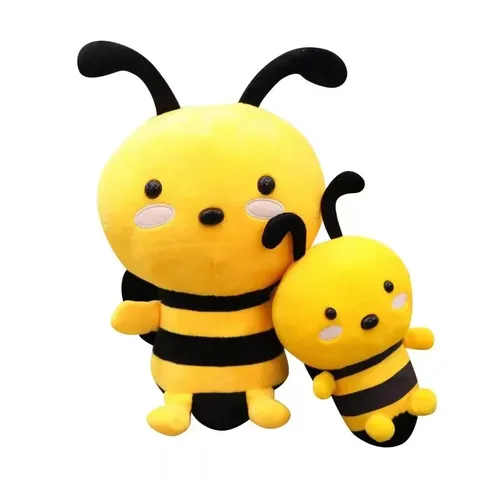 Süße Biene mit Flügeln Plüschtiere schöne Stofftier puppen für Kinder Baby Geburtstag Haupt