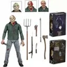 17CM NECA Friday The 13th Figure Toys Freddy Jason Voorhees Blood Action Figure Jason modello da