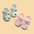 Sandales de plage pour garçons et filles de 1 à 6 ans chaussures d'été à trous pour bébés
