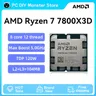 AMD Ryzen 7 7800X3D CPU Ryzen processeur 8 cœurs 16 fils 120W prise 5nm processeur AM5 kit PC