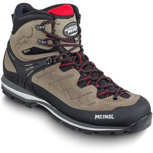 MEINDL Herren Trekkingschuh Litepeak GTX, Größe 44 ½ in natur/rot