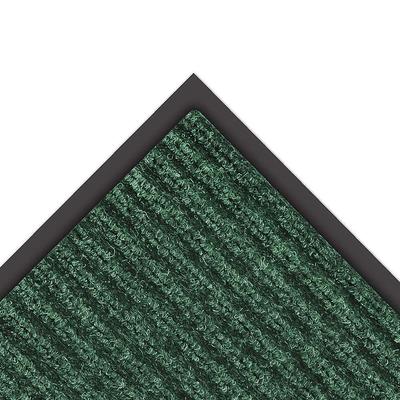 NoTrax 109S0046GN Brush Step Entrance Scraper Floor Mat, 4' x 6', 3/8" Thick, Hunter Green