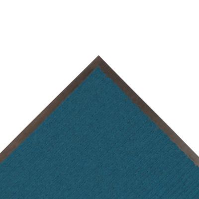 NoTrax 109S0310BU Brush Step Entrance Scraper Floor Mat, 3' x 10', 3/8" Thick, Slate Blue