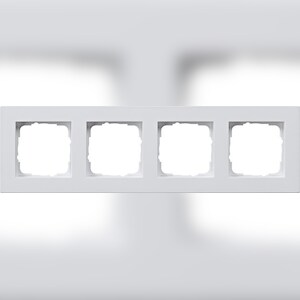 Gira Abdeckrahmen 4fach rws 0214295 Image