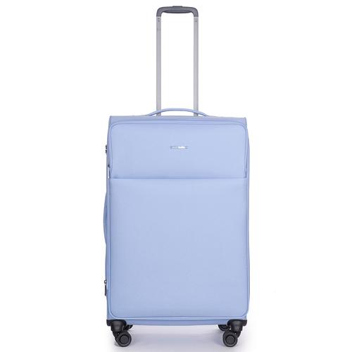 Stratic - Stratic Light Plus 4 Rollen Trolley 80 cm mit Dehnfalte Koffer & Trolleys 1 ct Grau Herren