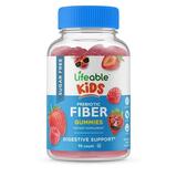 Lifeable Sugar Free Prebiotics Fiber for Kids - 4g - Great Tasting Natural Flavored Gummy Supplement - Keto Friendly - Gluten Free Vegetarian GMO Free - for Gut and Digestive Health - 90 Gummies
