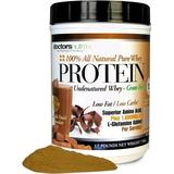 Pure 100 Percent - Undenatured Grass Fed Whey Protein Low Carb Low Fat Double Dutch Chocolate Flavor Natural Ultrafiltered Plus 1000 Milligrams L-Glutamine
