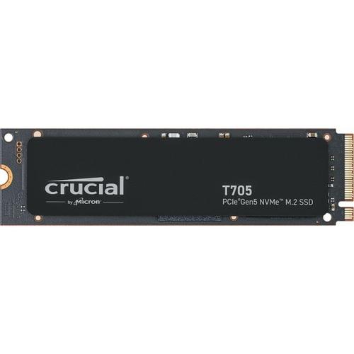 Crucial T705 4TB PCIe Gen5 NVMe M.2 SSD - Crucial