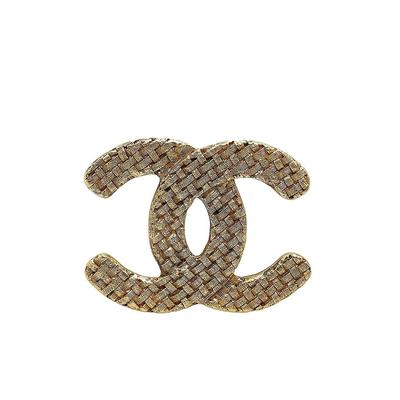 Chanel Brooch: Gold Jewelry