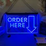Ordina qui cassiere LED Neon Sign-3D Carving Wall Art per la casa la stanza la camera da letto