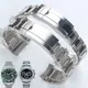 20mm 21mm 904l Uhren armbänder für Rolex Submariner Daytona Herren Falt verschluss Uhren armband aus