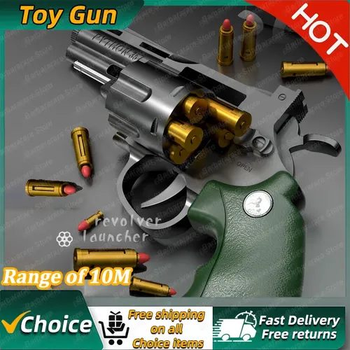 Magnum Zp5 Revolver Feuer Spielzeug pistole Pistole Kinderspiel zeug Junge Soft Bullet Gun