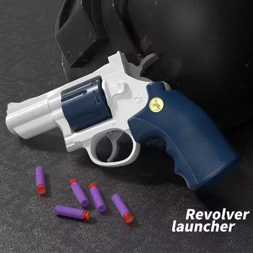 Revolver Pistole Launcher Soft Bullets Spielzeug pistolen Revolver TK Pistole für Mädchen Jungen