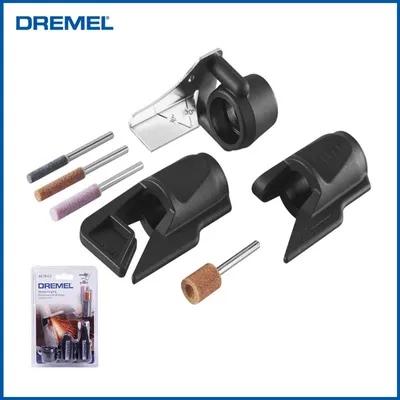 Dremel A679-02 Schärfen Kit Garten Werkzeug Befestigung Rasenmäher Spitzer Hause DIY Werkzeug Set Arbeit Für Dremel Elektrische Grinder