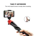 Treppiede da tavolo portatile Flessibile Octopus Travel Staffa per treppiede per telefono cellulare Monopiede Selfie Stick per iPhone DSLR Camera Gopro 12