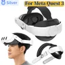 Sangle de tête réglable pour casque VR Meta Quest 3 bande de sauna Elite sangle dermatologique
