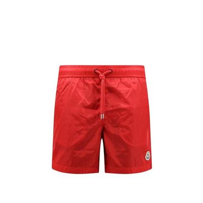Swim Trunk - Red - Moncler Beachwear