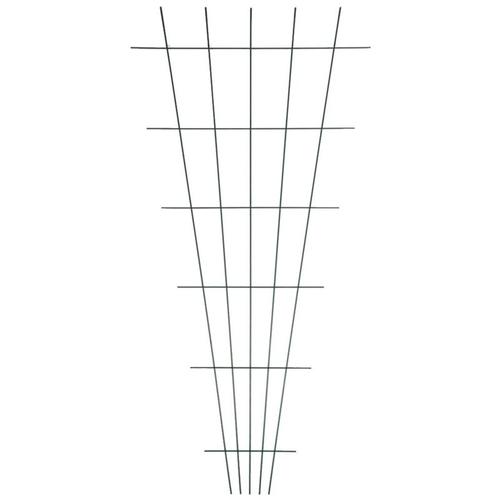 Grüner Jan - Blumenspalier 75x150cm Fächerform Rankgitter Rankhilfe Rosengitter Pflanzgitter