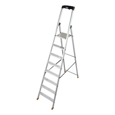 Krause Stehleiter »MONTO Solido« 8 Stufen silber, 255 cm